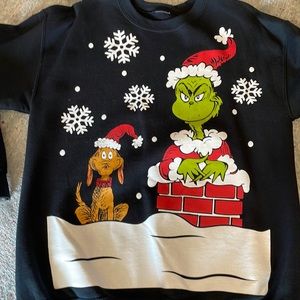 Grinch and Max sweatshirt, Black